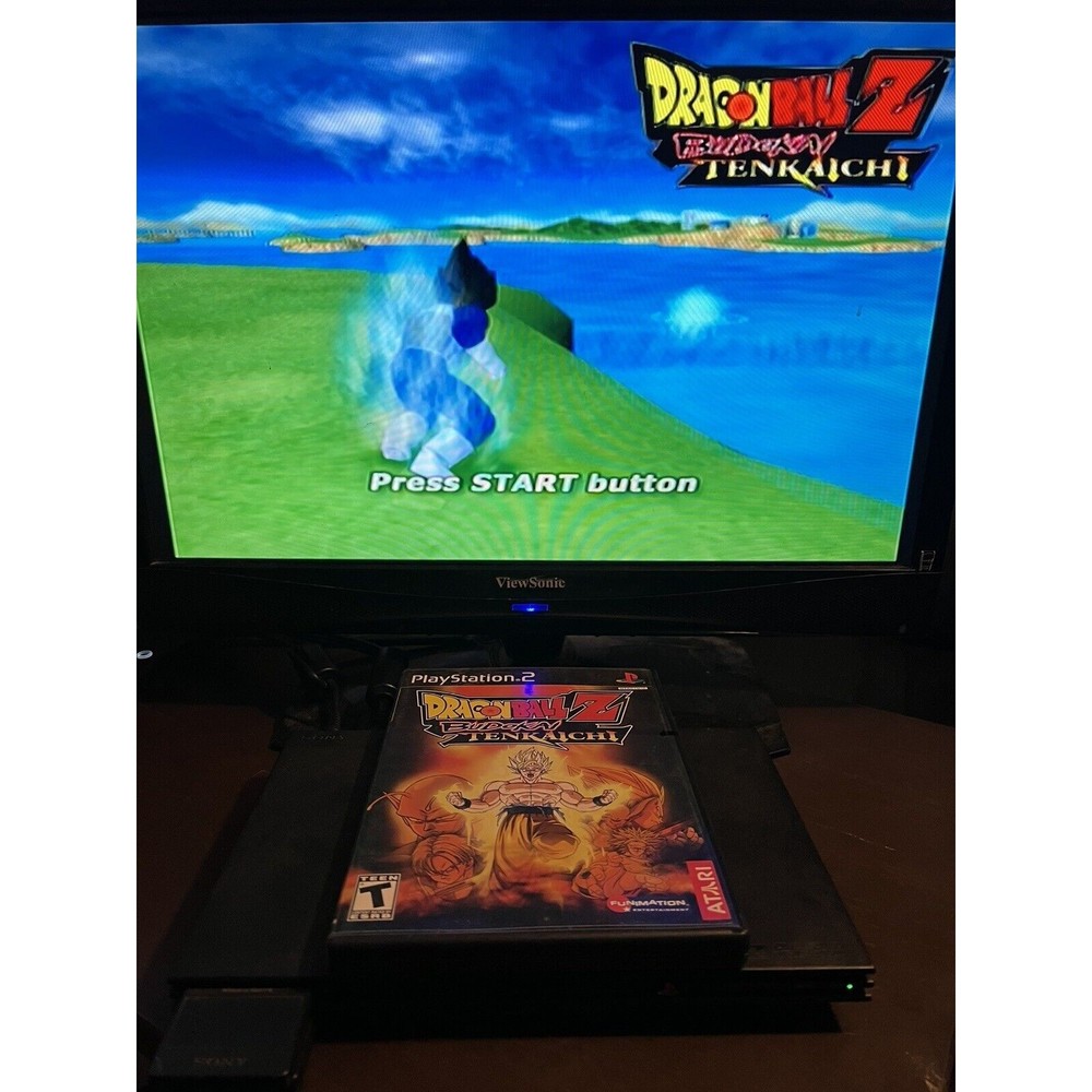Dragon Ball Z Budokai Tenkaichi Sony Playstation 2 PS2 No Manual Tested Working!